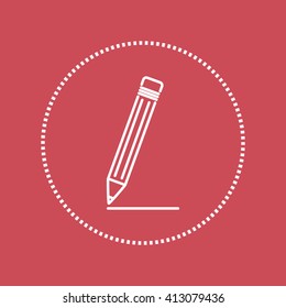 Line icon- pencil