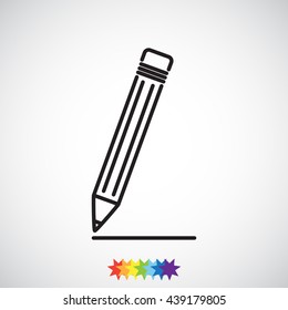 Line icon- pencil