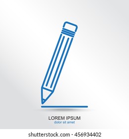 Line icon- pencil