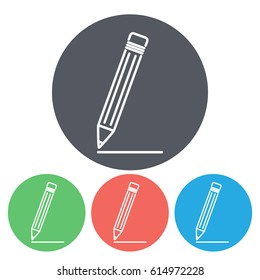 Line icon- pencil