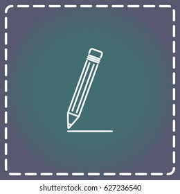 Line icon- pencil