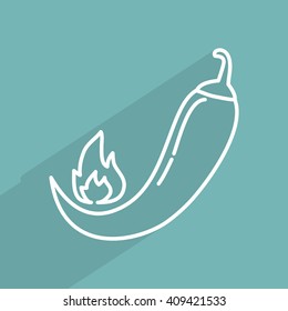 Line icon- pepper 