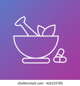 Line icon- pharmacy