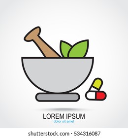 Line icon- pharmacy