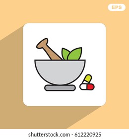 Line icon- pharmacy