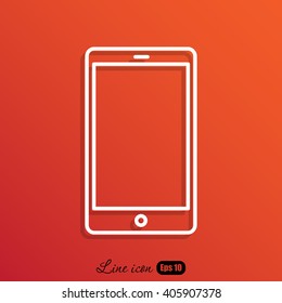 Line icon- phone