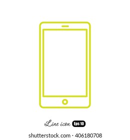 Line icon- phone