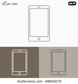 Line icon- phone