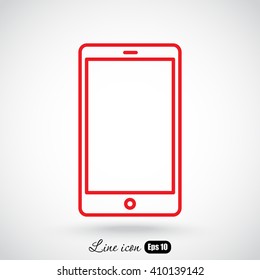Line icon- phone