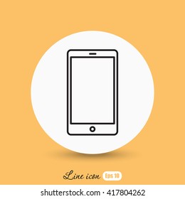 Line icon- phone
