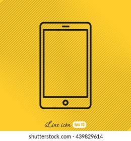 Line icon- phone