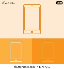 Line icon- phone