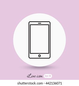 Line icon- phone