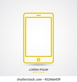 Line icon- phone