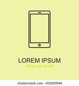 Line icon- phone