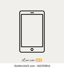 Line icon- phone