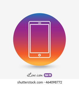 Line icon- phone