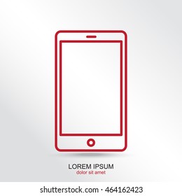 Line icon- phone