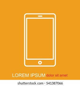 Line icon- phone
