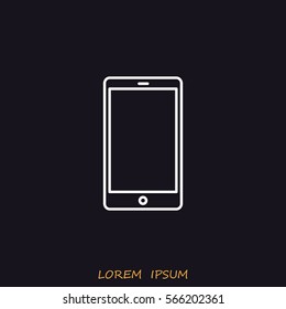 Line icon- phone