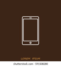 Line icon- phone