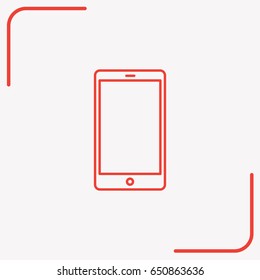 Line icon- phone