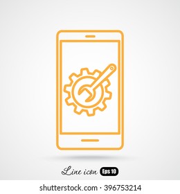 Line icon-   phone repair