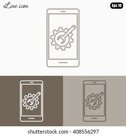 Line icon-   phone repair