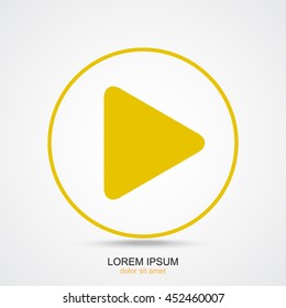 Line icon- play