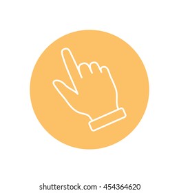 Line icon- pointer