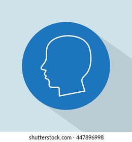 Line icon- profile
