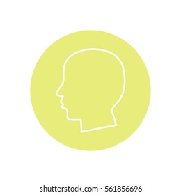 Line icon- profile
