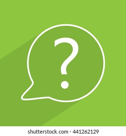 Line icon- question