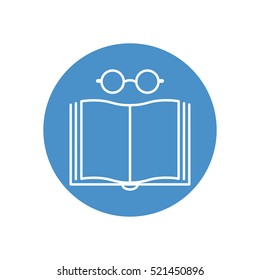 Line icon- reading