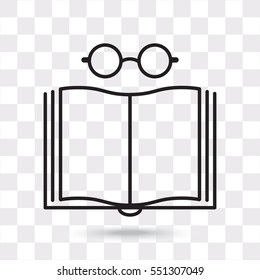 Line icon- reading