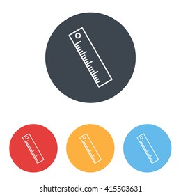 Line icon- ruler