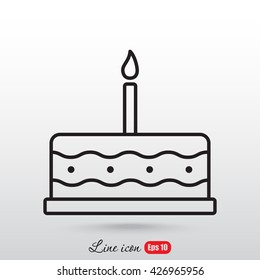 Line icon- sake