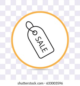 Line icon- sale
