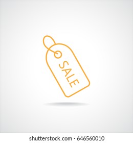 Line icon- sale