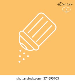 Line icon- salt