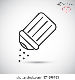 Line icon- salt
