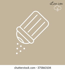 Line icon- salt