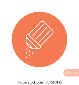 Line icon- salt