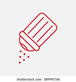 Line icon- salt