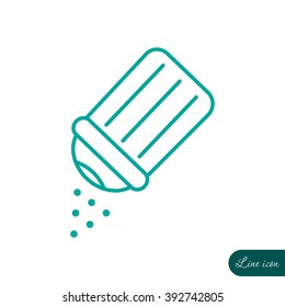 Line icon- salt