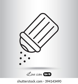 Line icon- salt