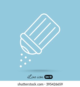 Line icon- salt