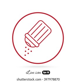 Line icon- salt