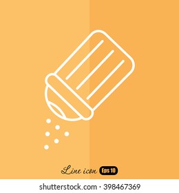 Line icon- salt