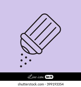 Line icon- salt